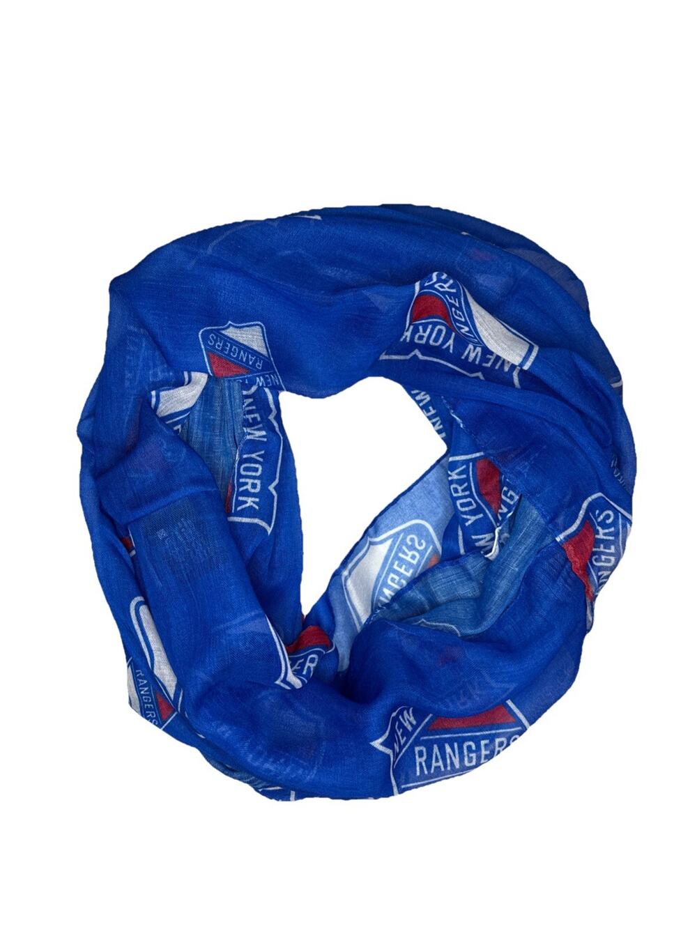 NEW YORK RANGERS INFINITY FASHION SCARF SOFT SHEER